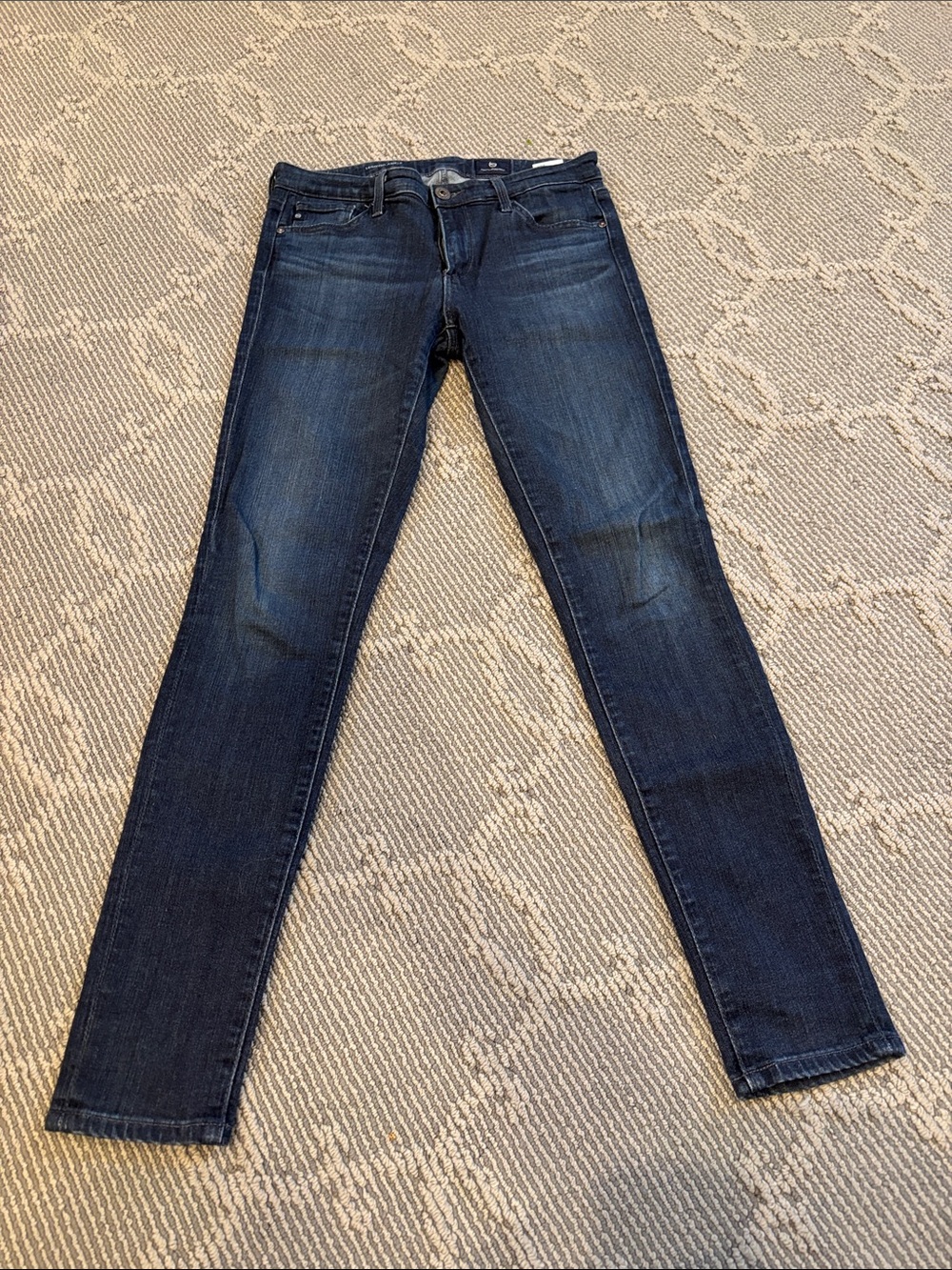 AG Adriano Goldschmied Dark Indigo Skinny Jeans